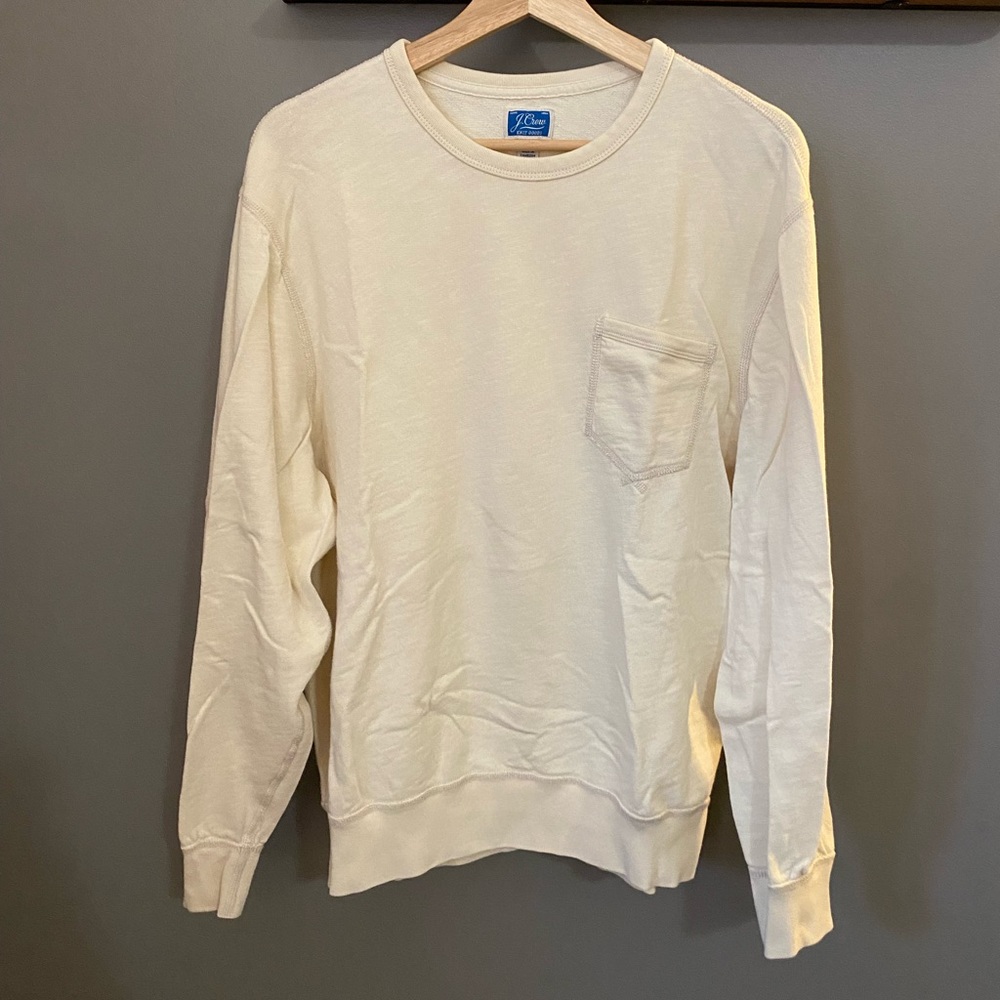 J CREW | Menswear Terry Crew Size L